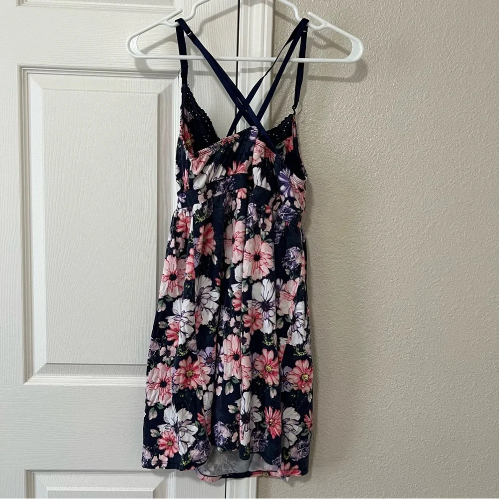 Women’s Cacique Floral and Lace Night Dress - size 10/12